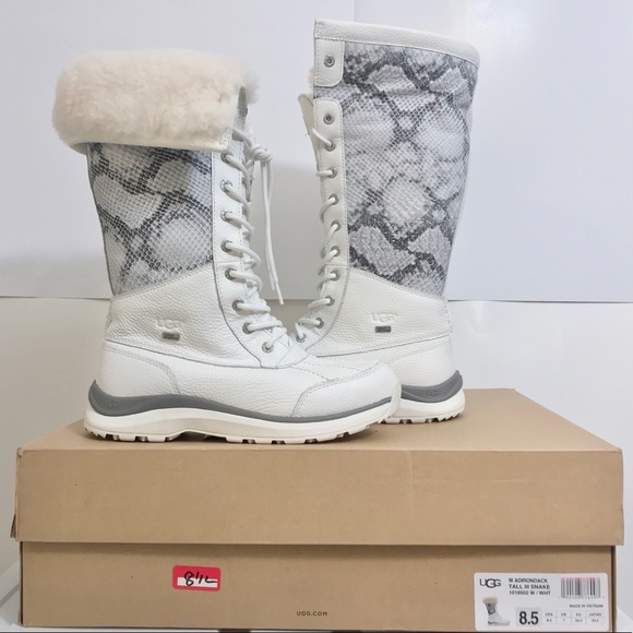 FREE SHIPPING✨RARE✨🎄NIB🎄 UGG Adirondack TALL III SNAKE - Picture 7 of 10